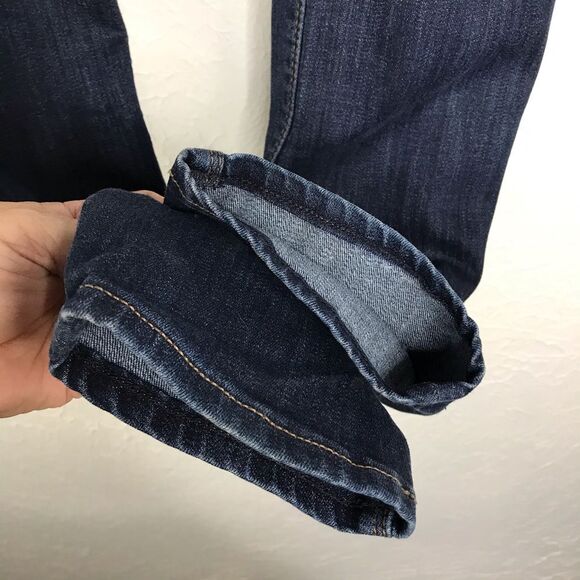 Express Jeans Skinny Dark Wash Denim 2R - Picture 9 of 13